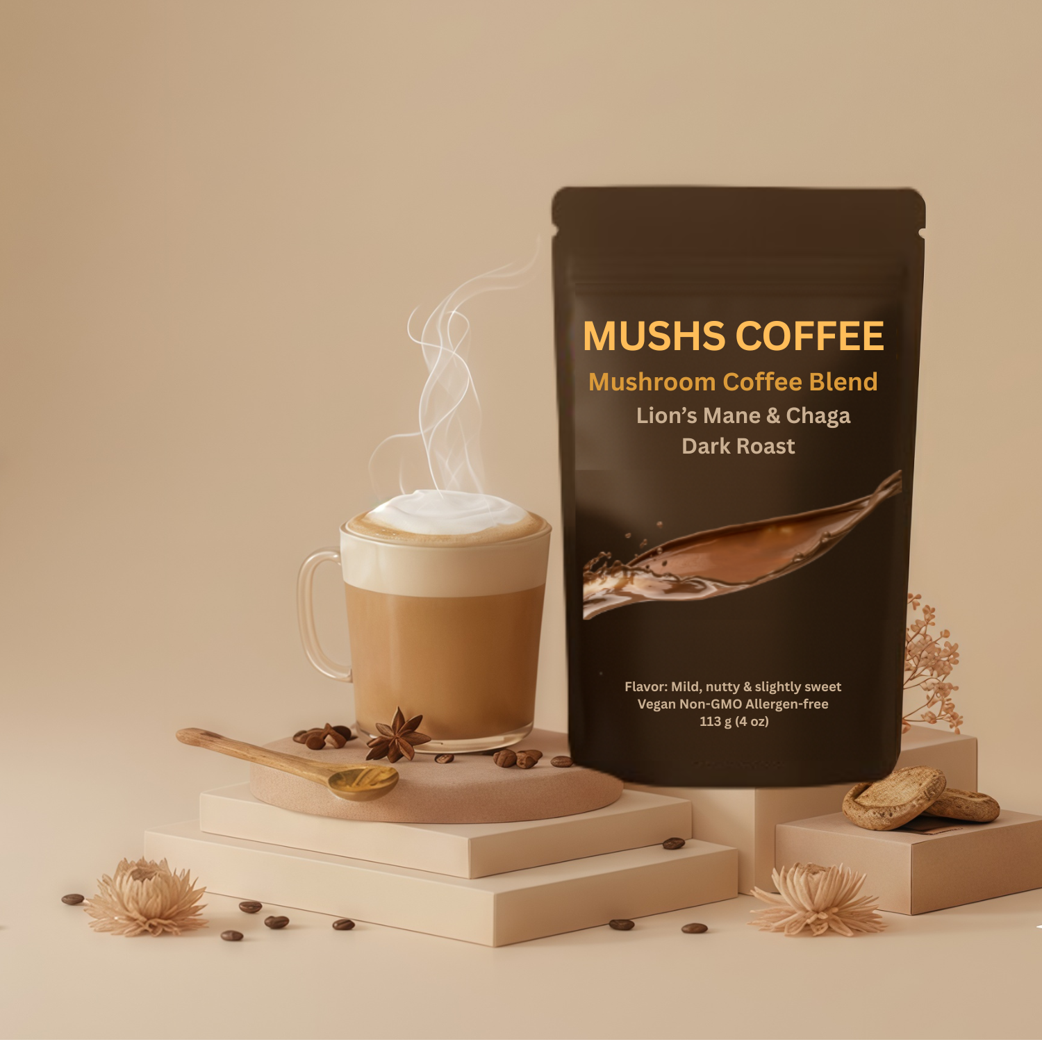 Performance Mushroom Coffee