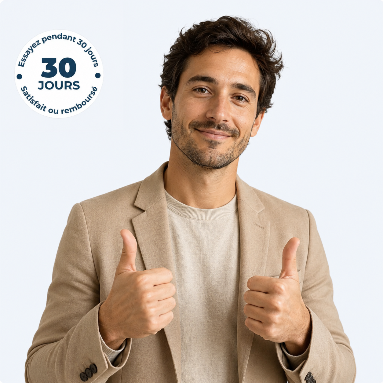 Garantie 30 jours "Satisfait ou Remboursé"